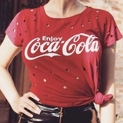 blusa de frio coca cola
