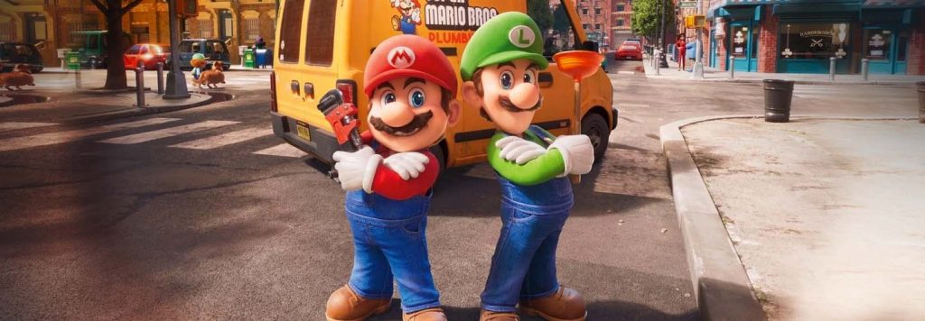 Super Mario Bros' e filme sobre a Nike chegam aos cinemas em SP