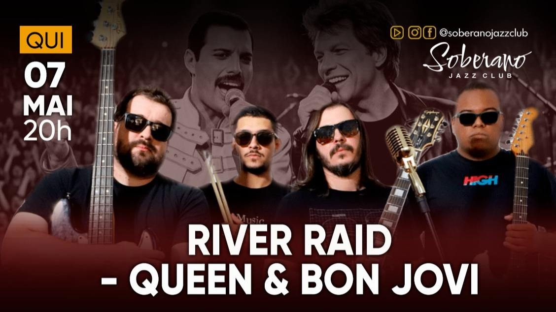 River Raid- Tributo ao Queen e Bon Jovi
