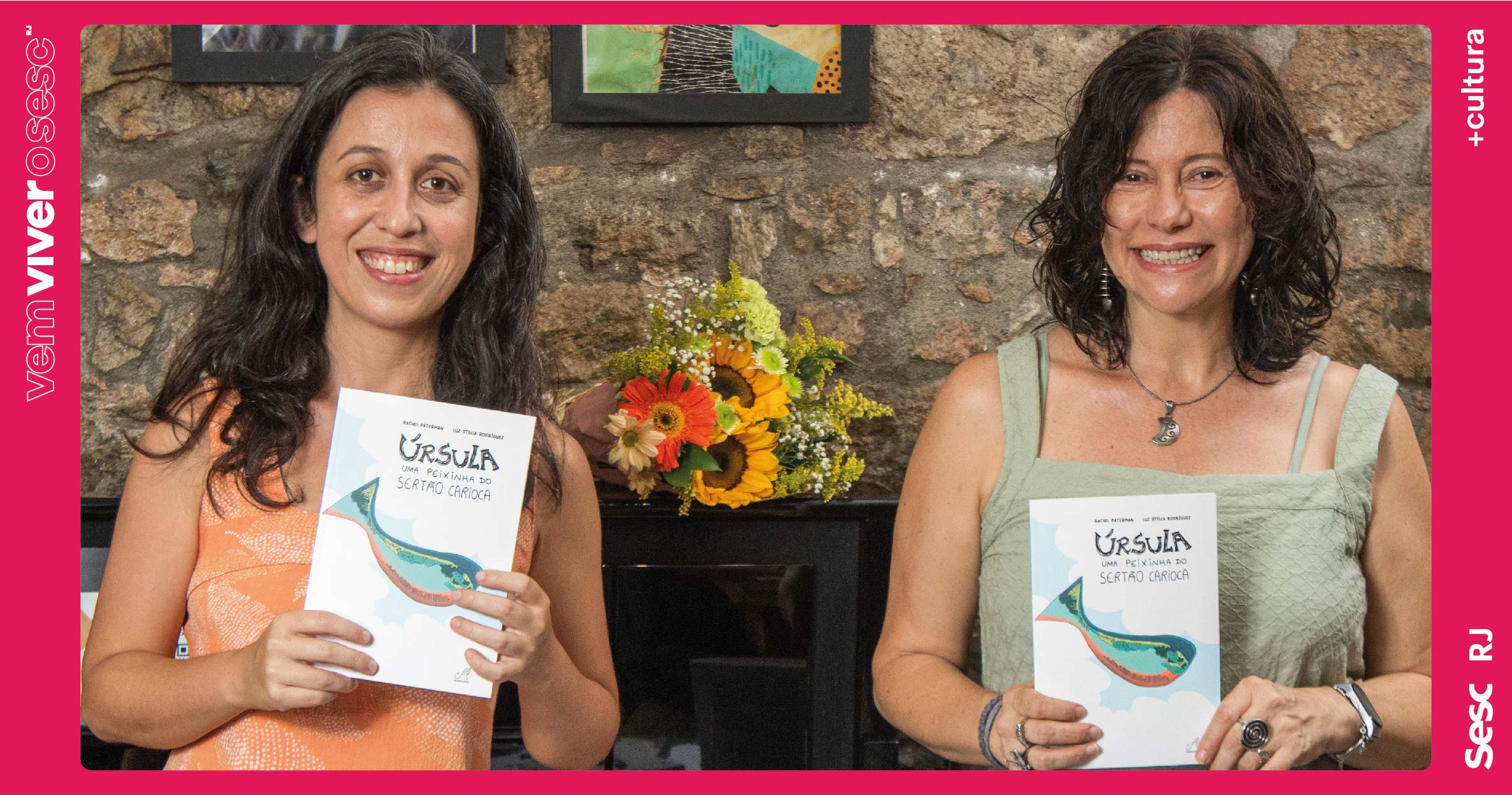 Lançamento da HQ Úrsula: uma peixinha do sertão carioca