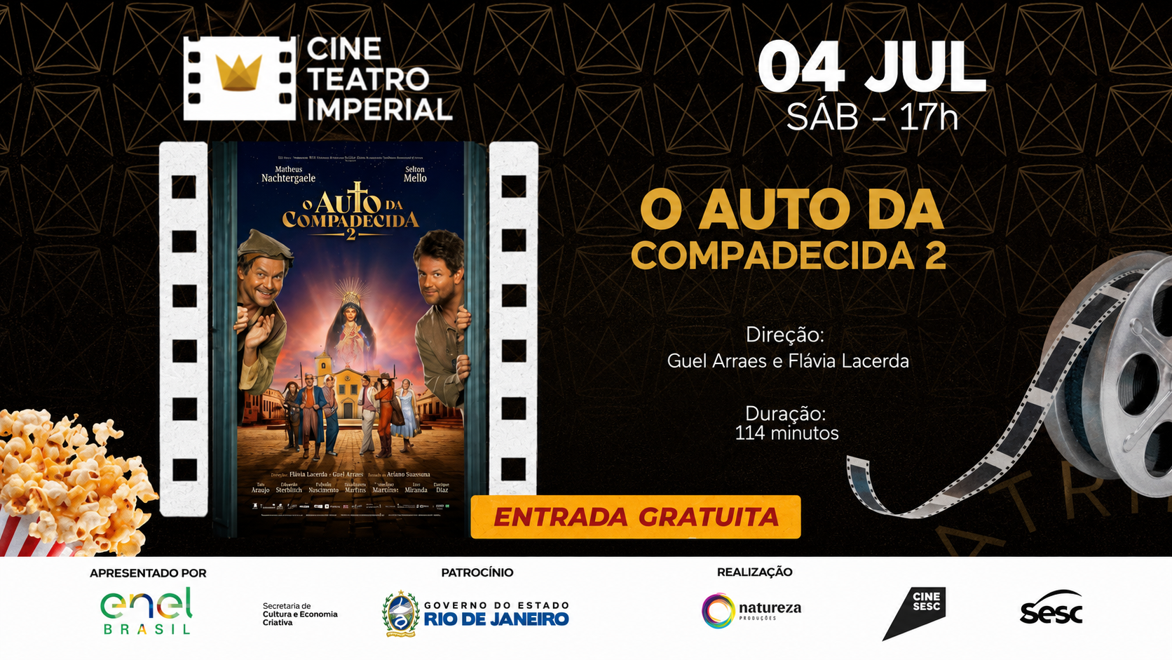 Cine Teatro Imperial – “O Auto da Compadecida 2”