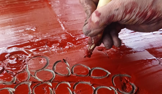 Oficina de Barrogravura – Ana Rondon