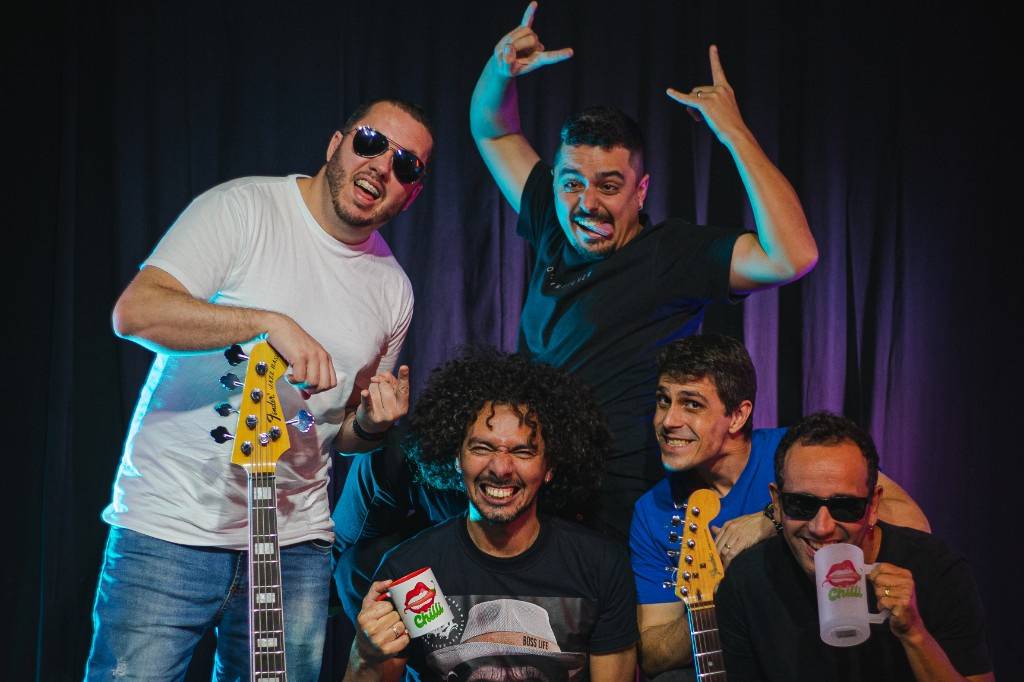 Banda Concreto Humano no Sesc Nogueira