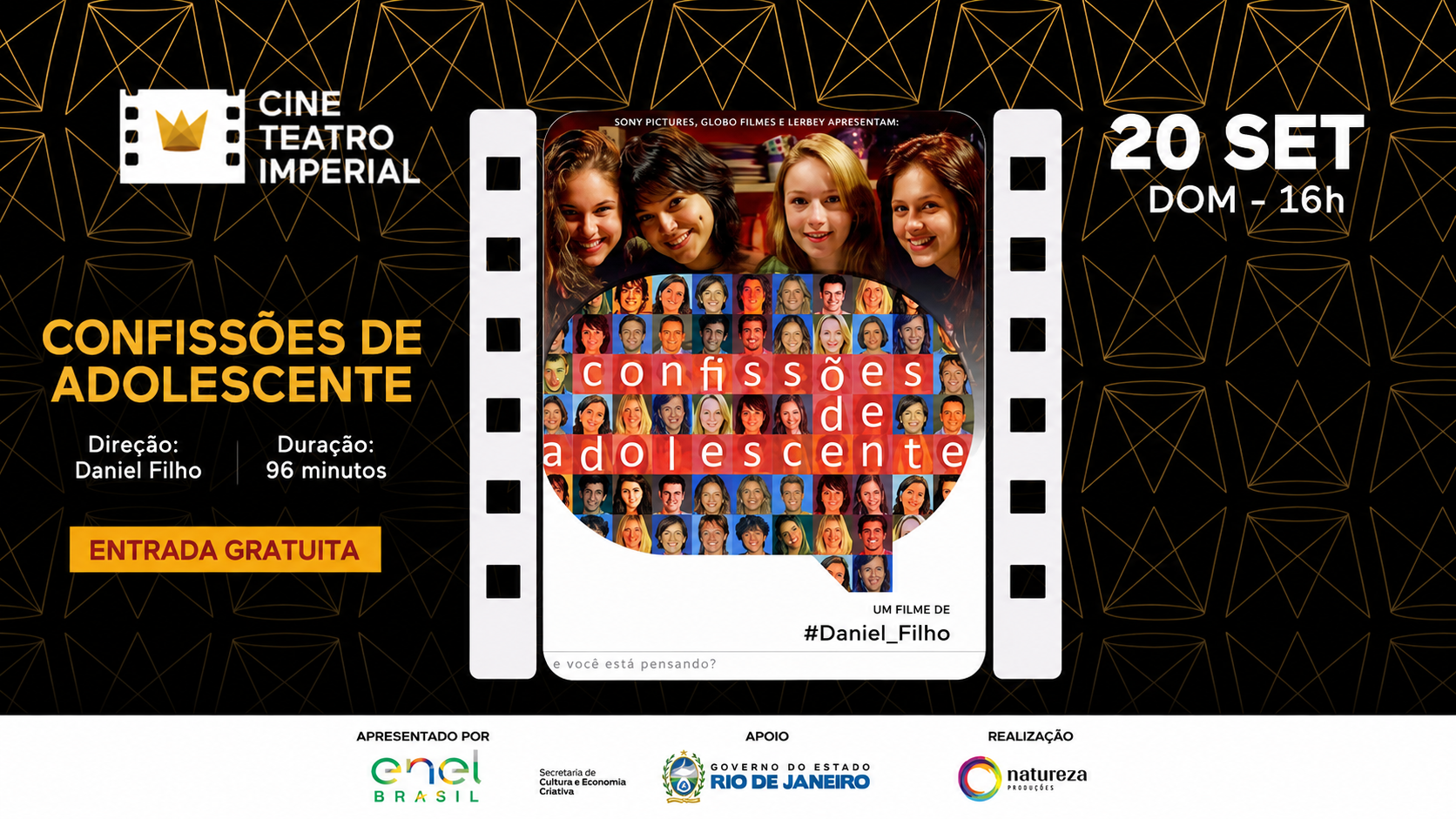 Cine Teatro Imperial – “Confissões de Adolescente”