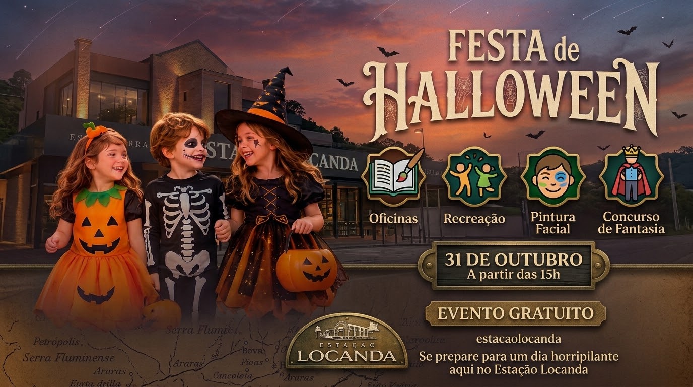 Halloween no Estação Locanda