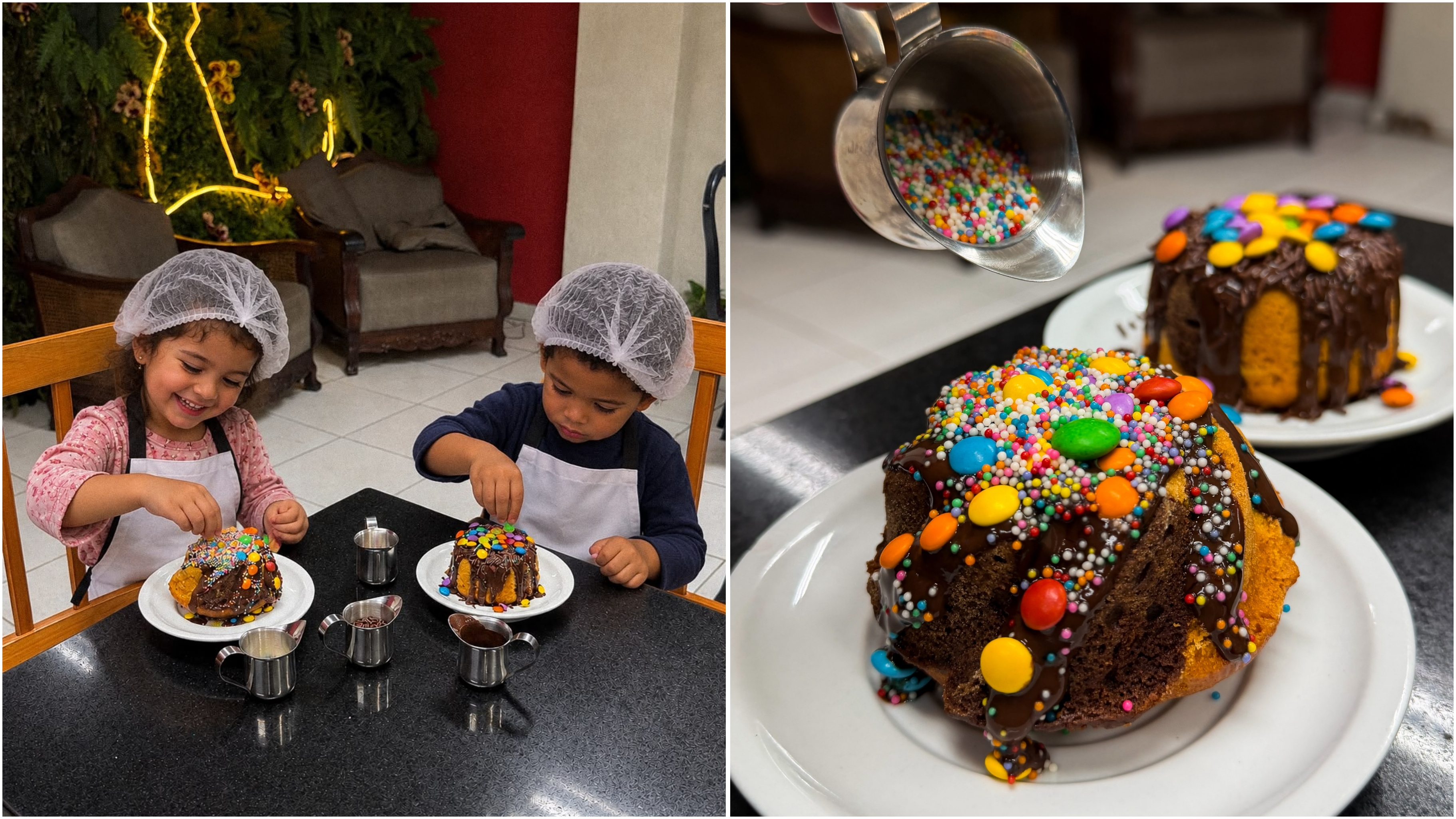 Mini oficina de confeitaria no Katz