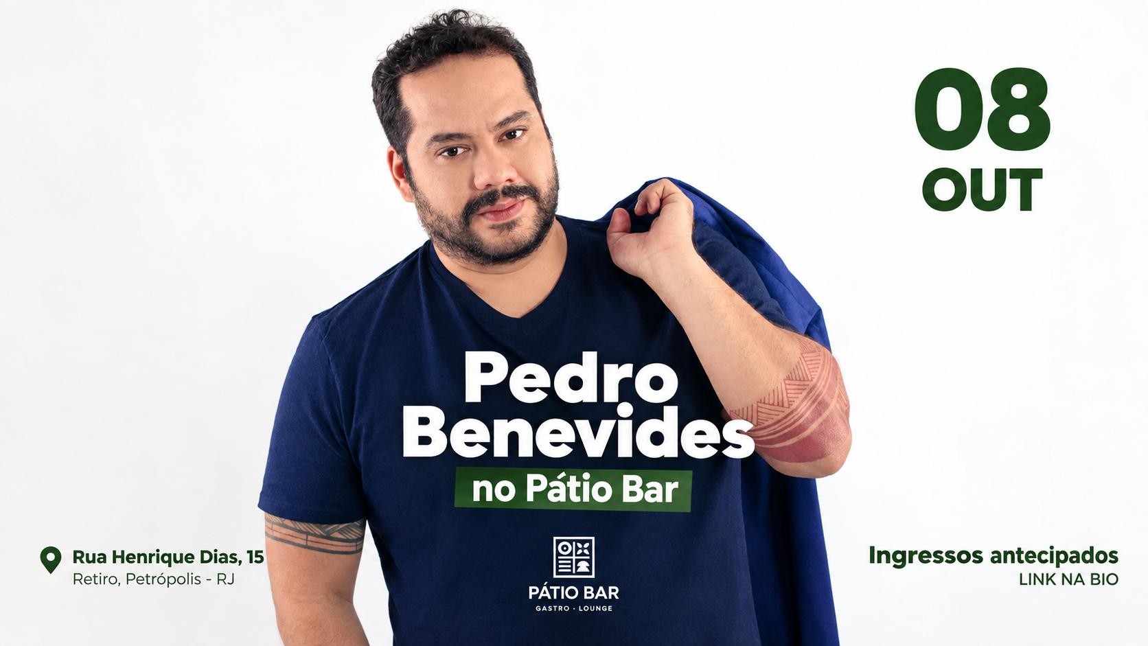 Stand-up com Pedro Benevides